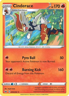 Cinderace (035/202) [Sword & Shield: Base Set]-1