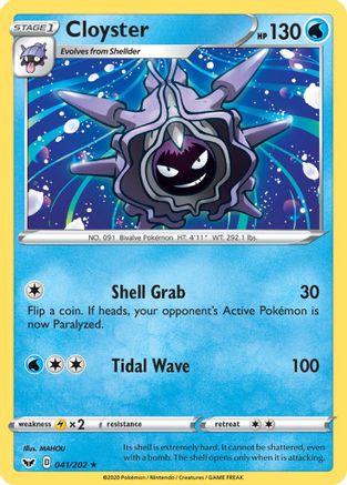 Cloyster (041/202) [Sword & Shield: Base Set]-1
