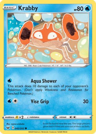 Krabby (042/202) [Sword & Shield: Base Set]-1