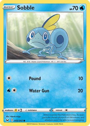 Sobble (055/202) [Sword & Shield: Base Set]-1