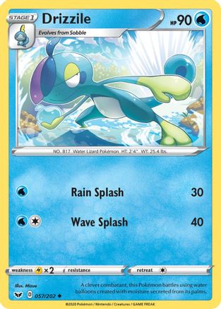 Drizzile (057/202) [Sword & Shield: Base Set]-1