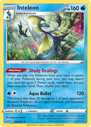 Inteleon (058/202) [Sword & Shield: Base Set]-1