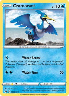 Cramorant (062/202) [Sword & Shield: Base Set]-1