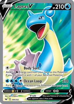 Lapras V (189/202) [Sword & Shield: Base Set]-1