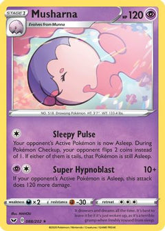 Musharna (088/202) [Sword & Shield: Base Set]-1
