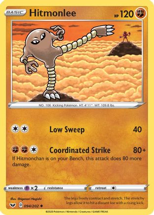 Hitmonlee (094/202) [Sword & Shield: Base Set]-1