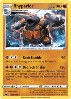 Rhyperior (099/202) [Sword & Shield: Base Set]-1
