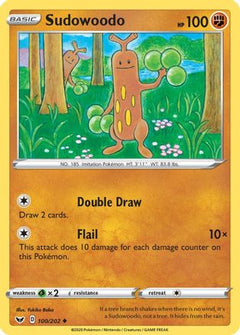 Sudowoodo (100/202) [Sword & Shield: Base Set]-1