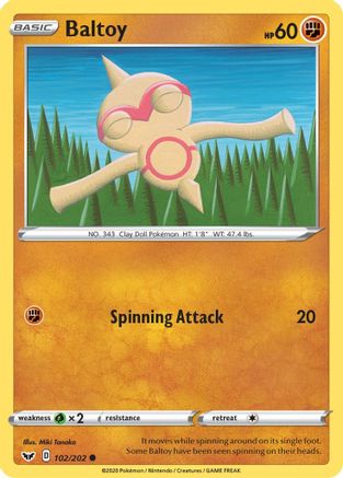 Baltoy (102/202) [Sword & Shield: Base Set]-1