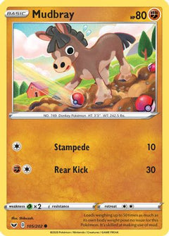 Mudbray (105/202) [Sword & Shield: Base Set]-1
