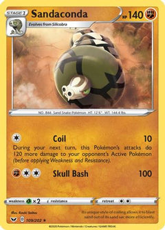 Sandaconda (109/202) [Sword & Shield: Base Set]-1