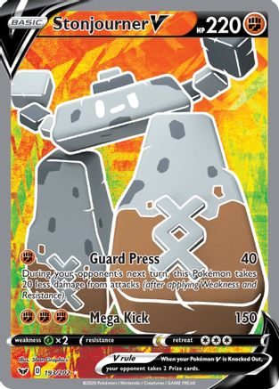 Stonjourner V (193/202) [Sword & Shield: Base Set]-1