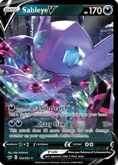 Sableye V (120/202) [Sword & Shield: Base Set]-1