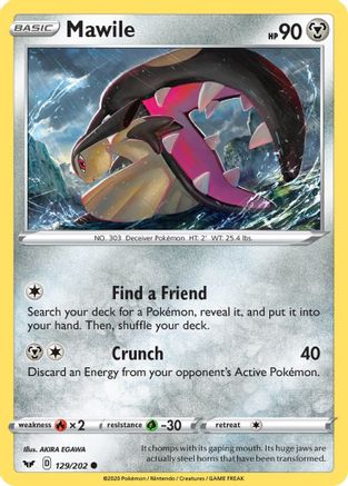 Mawile (129/202) [Sword & Shield: Base Set]-1