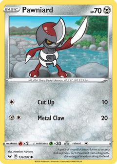 Pawniard (133/202) [Sword & Shield: Base Set]-1