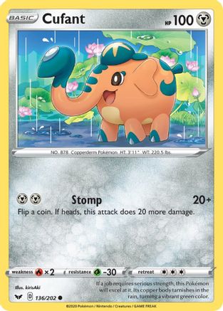 Cufant (136/202) [Sword & Shield: Base Set]-1