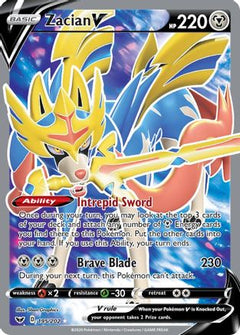 Zacian V (195/202) [Sword & Shield: Base Set]-1