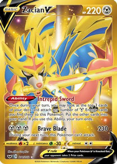 Zacian V (211/202) [Sword & Shield: Base Set]-1