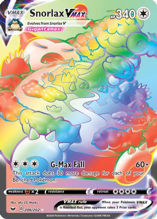 Snorlax VMAX (206/202) [Sword & Shield: Base Set]-1