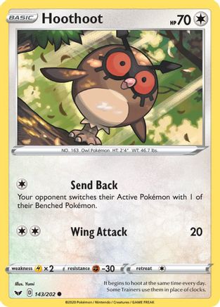 Hoothoot (143/202) [Sword & Shield: Base Set]-1