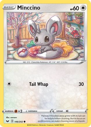 Minccino (146/202) [Sword & Shield: Base Set]-1