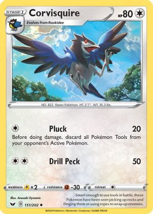 Corvisquire (151/202) [Sword & Shield: Base Set]-1
