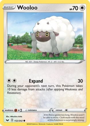 Wooloo (152/202) [Sword & Shield: Base Set]-1