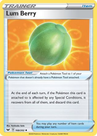 Lum Berry (168/202) [Sword & Shield: Base Set]-1