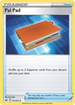 Pal Pad (172/202) [Sword & Shield: Base Set]-1