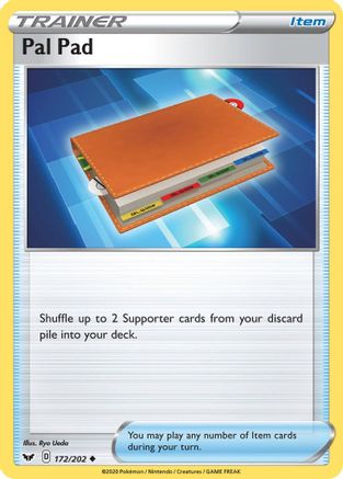Pal Pad (172/202) [Sword & Shield: Base Set]-1