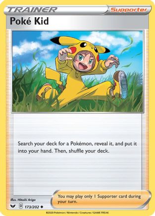 Poke Kid (173/202) [Sword & Shield: Base Set]-1