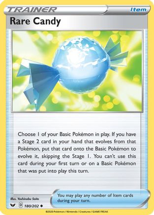 Rare Candy (180/202) [Sword & Shield: Base Set]-1
