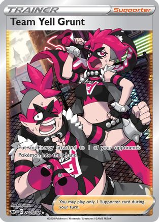 Team Yell Grunt (202/202) [Sword & Shield: Base Set]-1
