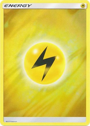 Lightning Energy (Unnumbered 2017) (Wave Foil) (Theme Deck Exclusive) [Unnumbered Energies]-1