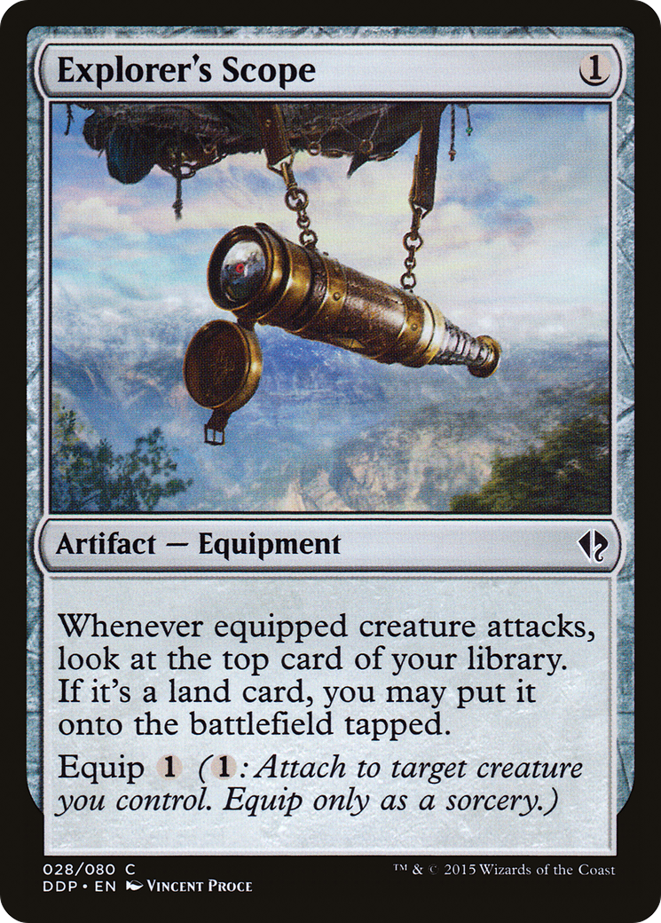 Explorer's Scope [Duel Decks: Zendikar vs. Eldrazi]-1