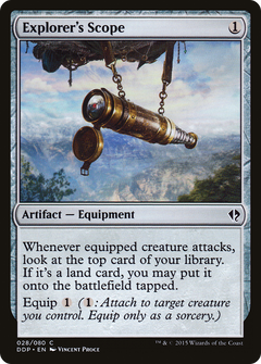 Explorer's Scope [Duel Decks: Zendikar vs. Eldrazi]-1