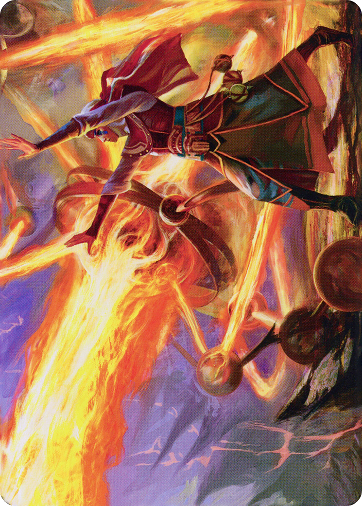 Ghitu Amplifier // Ghitu Amplifier (ADMU-032) - Dominaria United Art Series (Borderless)-1