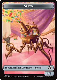 Beast (0010) // Servo Double-Sided Token [Aetherdrift Tokens]-2