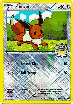 Eevee (84/108) (City Championship Promo) [Black & White: Dark Explorers]-1