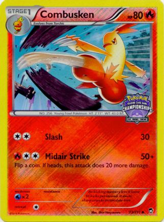 Combusken (13/111) (States Championship Promo) [XY: Furious Fists]-1