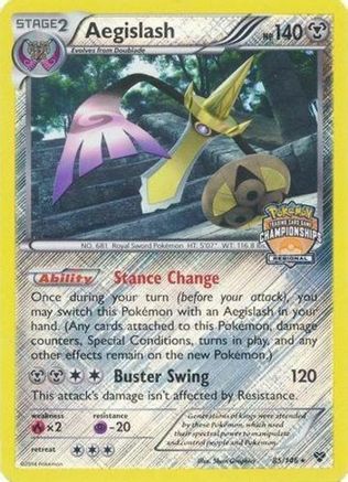 Aegislash (85/146) (Regional Championship Promo) [XY: Base Set]-1
