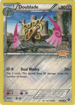 Doublade (84/146) (Regional Championship Promo Staff) [XY: Base Set]-1