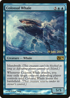 Colossal Whale [Magic 2014 Prerelease Promos]-1