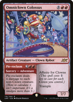 Omniclown Colossus // Pie-roclasm [Unfinity]-1