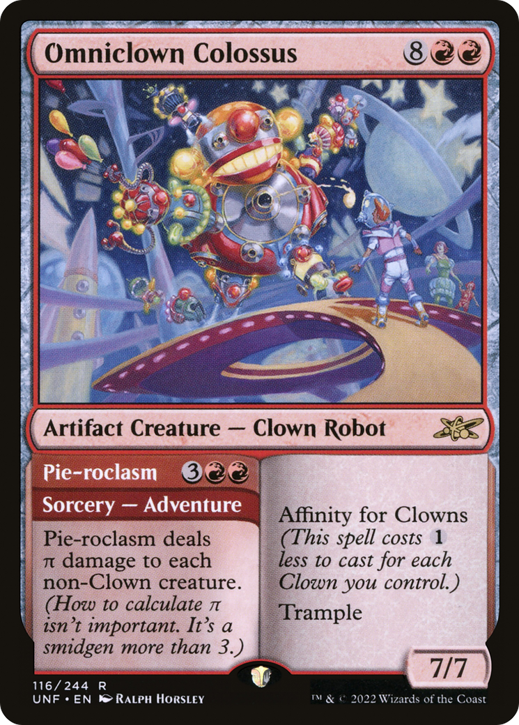 Omniclown Colossus // Pie-roclasm [Unfinity]-1