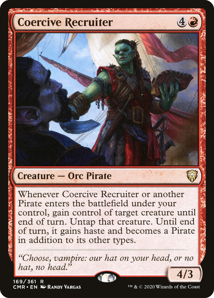 Coercive Recruiter [Commander Legends]-1