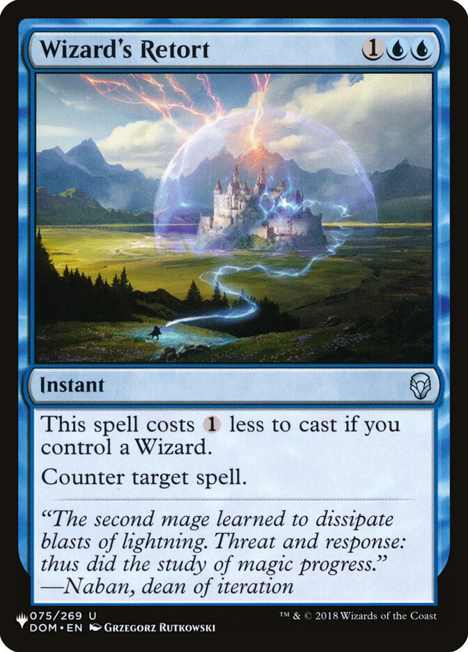 Wizard's Retort [The List]-1