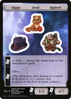 Happy Dead Squirrel [Unfinity Stickers]-1
