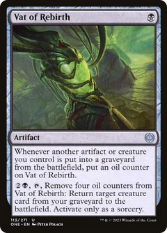 Vat of Rebirth (ONE-113) - Phyrexia: All Will Be One Foil-1