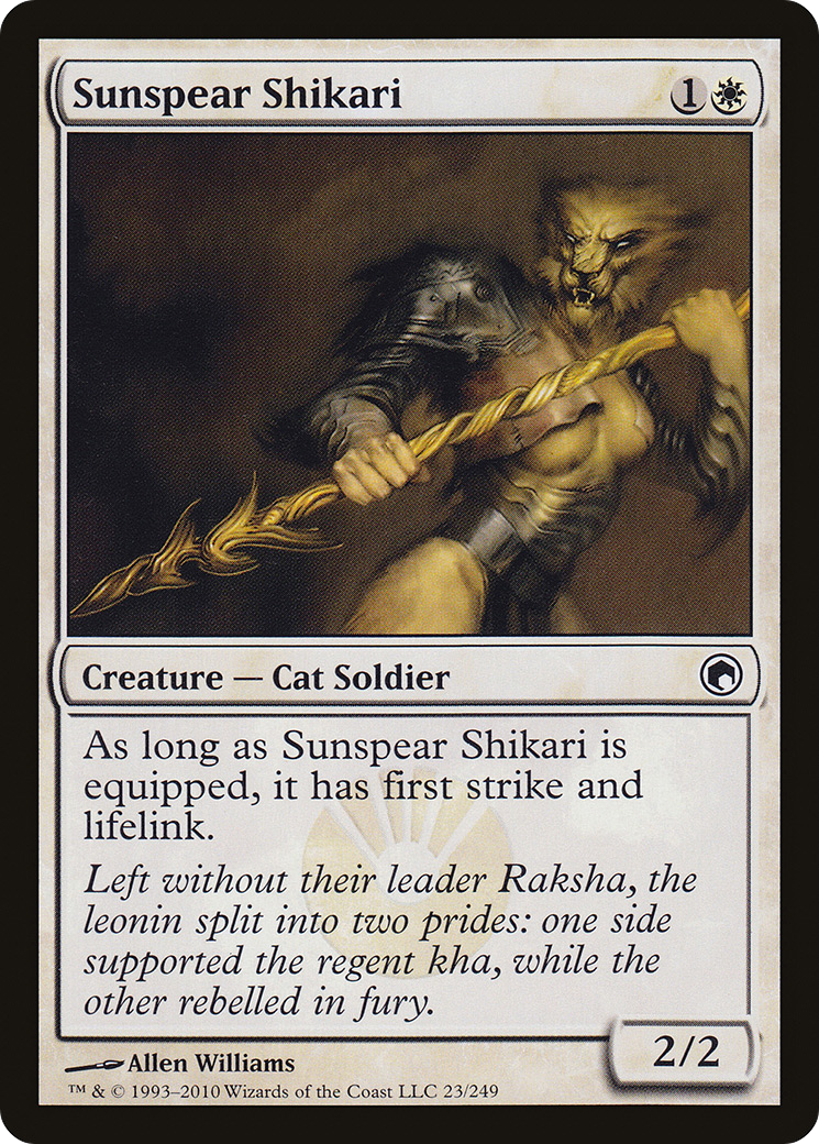 Sunspear Shikari [Scars of Mirrodin]-1